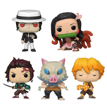 Demon Slayer S1 Assorted Funko Pop! Anime Figure Set of 5